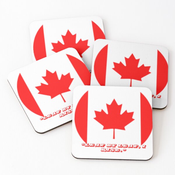 Item preview, Leaf by Leaf I Rise,  Canada Flag Inspiration designed and sold by Sara Creates.