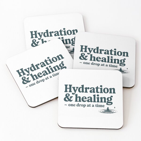 Item preview, Hydration and Healing – One Drop at a Time | IV Nurse designed and sold by CuteDesignables.
