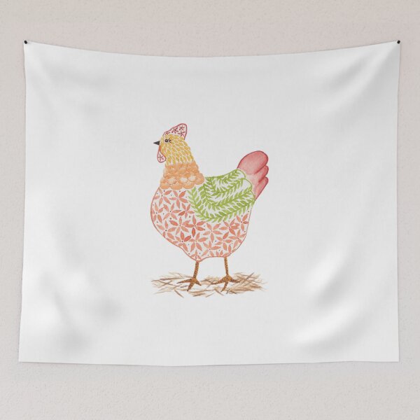 Item preview, Beatrice the Hen designed and sold by Kirsten Robinson Art.