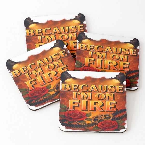 Item preview, Because I’m On Fire Film Design designed and sold by ArtbyCrystal.