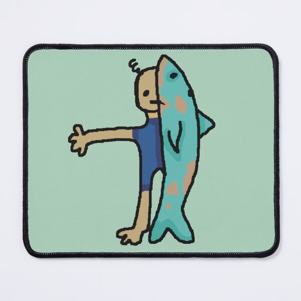 Item preview, Sharman the shark man designed and sold by CreatedByKay-.