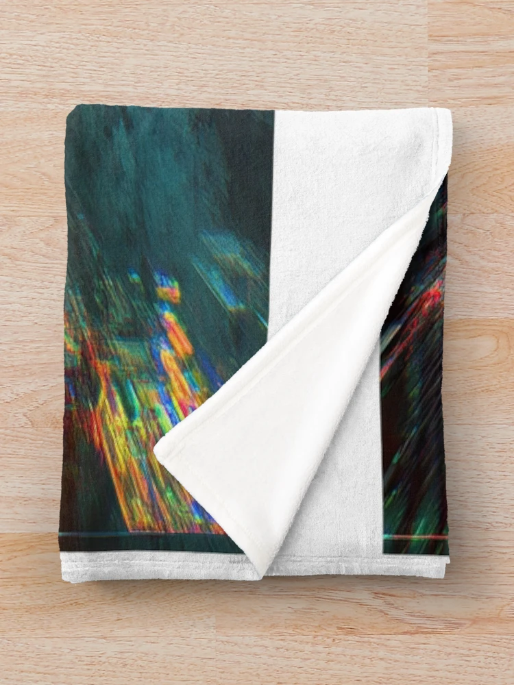 Thumbnail 3 of 6, Throw Blanket, Distorted designed and sold by RicoInStudios.