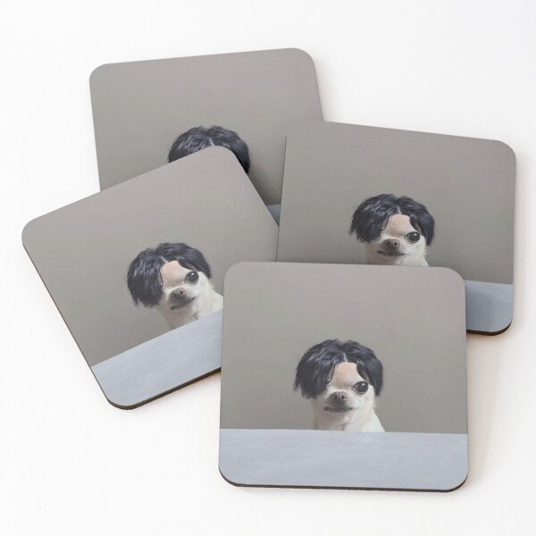 Item preview, Chihuahua in a wig  designed and sold by monkey zone.