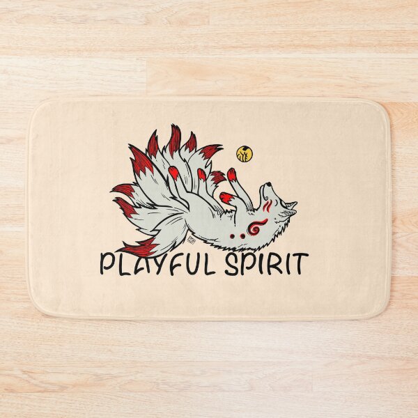 Item preview, Playful Spirit Kitsune – Mythical Fox Spirit Digital Art designed and sold by Rain Ant.