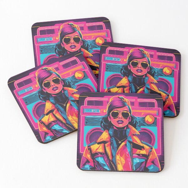 Item preview, Retro Wall Art Design designed and sold by RisingWolfStudio.