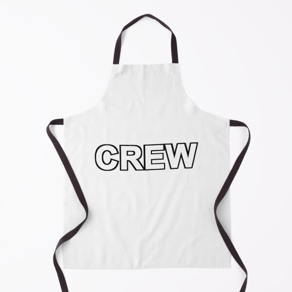 Item preview, Crew Logo White Letters With Black Border designed and sold by koolzeeart.