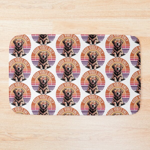 Item preview, Good Vibes Only – Cute Dog Lover Design designed and sold by Bigohobi.