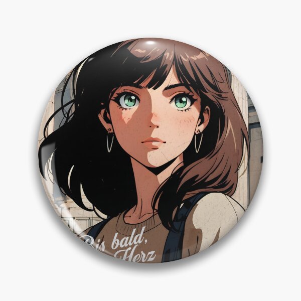 Item preview, Romantic Farewell in Berlin Germany Europe – Retro Anime Travel Girl Love Quote designed and sold by Kawaii-Sky.