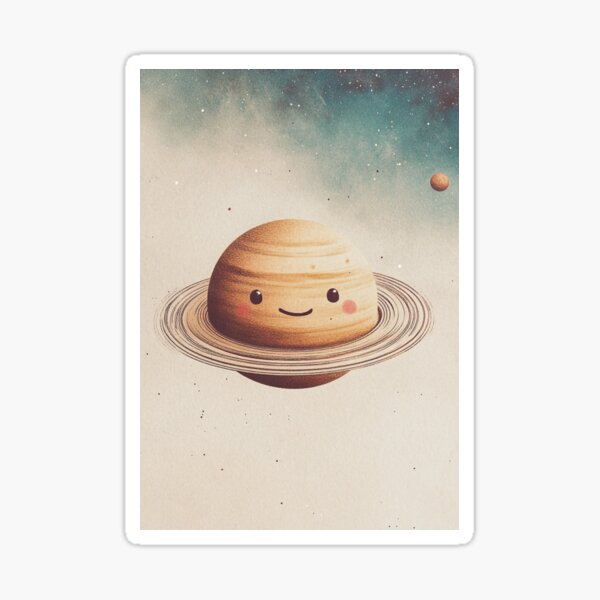 Item preview, Smiling Jupiter designed and sold by MoonGlowArtCo.