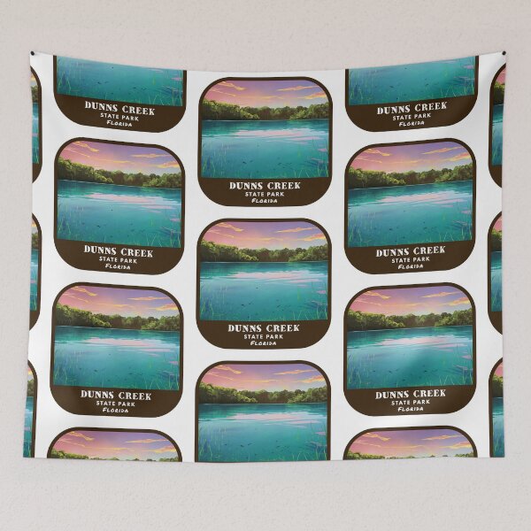 Item preview, Vintage Dunns Creek State Park (Florida State Park) designed and sold by RabbitK.