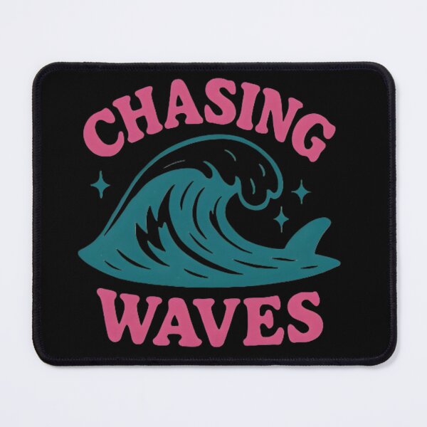 Item preview, Chasing Waves Retro Surf Style T-Shirt - Vintage Wave Design designed and sold by FestivityFinds.