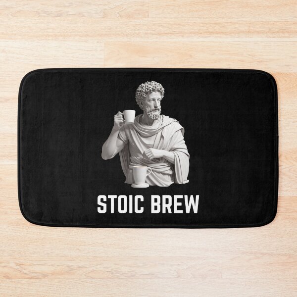 Item preview, Stoic Brew - Stoic Philosopher Marcus Aurelius Artwork designed and sold by LexaArtworks.