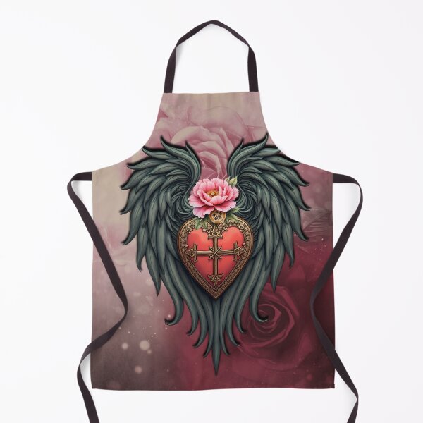 Item preview, Gothic Heart with Bloom and Wings. designed and sold by nicky2342.