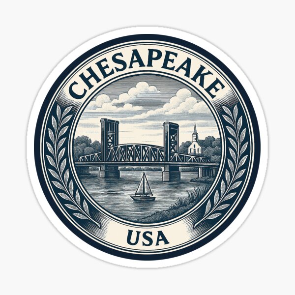 Item preview, Chesapeake USA Travel  designed and sold by Thistle-TShop.