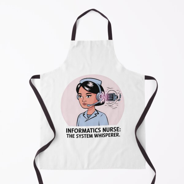 Item preview, Informatics Nurse: The System Whisperer | Tech-Savvy Nurse designed and sold by CuteDesignables.