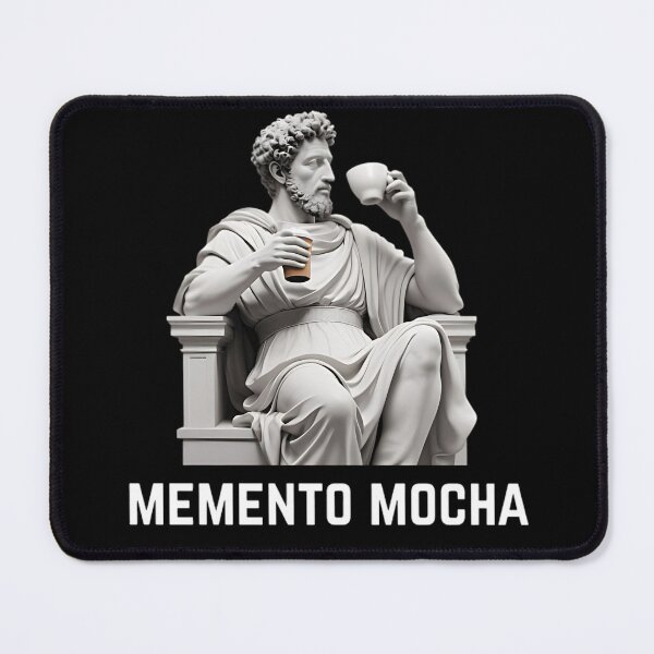 Item preview, Memento Mocha - Stoic Philosopher Marcus Aurelius Art designed and sold by LexaArtworks.