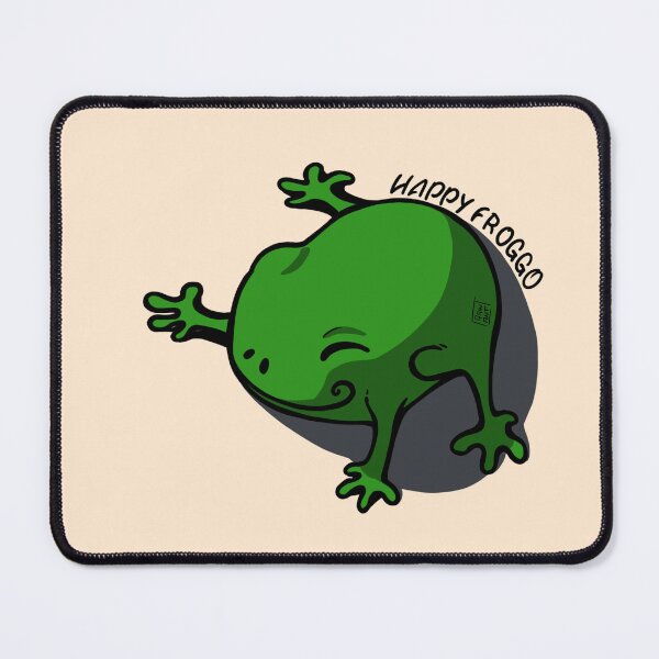 Item preview, Happy Froggo – Funny Cute Frog designed and sold by Rain Ant.
