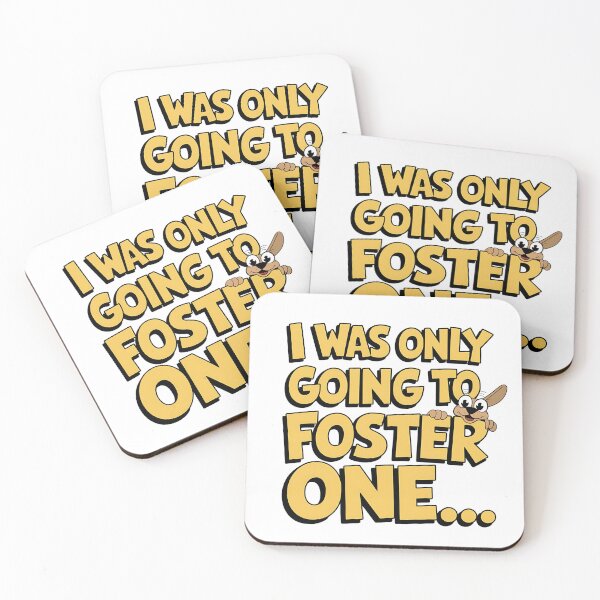 Item preview, I Was Only Going to Foster One | Funny Animal Rescue & Foster Pet designed and sold by CuteDesignables.