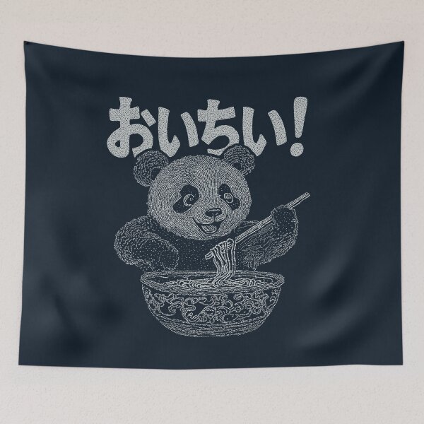 Item preview, Oishii Panda Slurps Again designed and sold by EdvvinStudios.