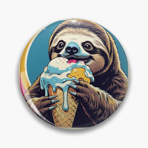 Item preview, Cute sloth print t-shirt designed and sold by SmileShopAJ.