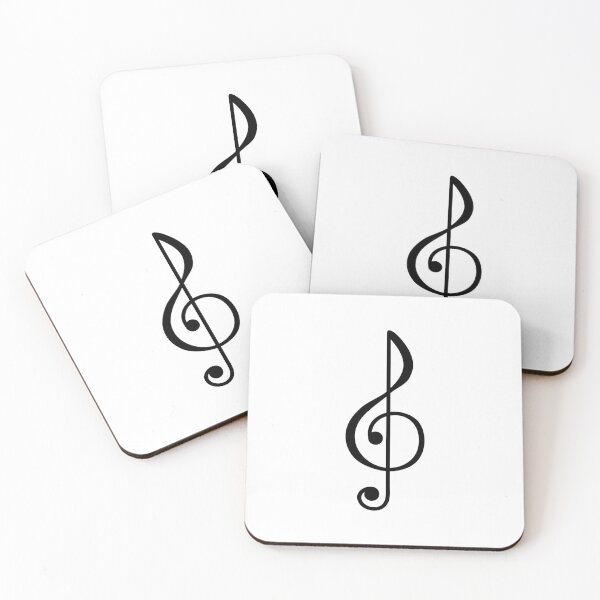 Item preview, Black Treble Clef Symbol designed and sold by THP Creative.