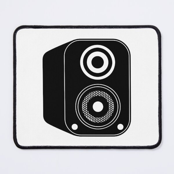 Item preview, Black Bookshelf Speaker Icon designed and sold by THP Creative.