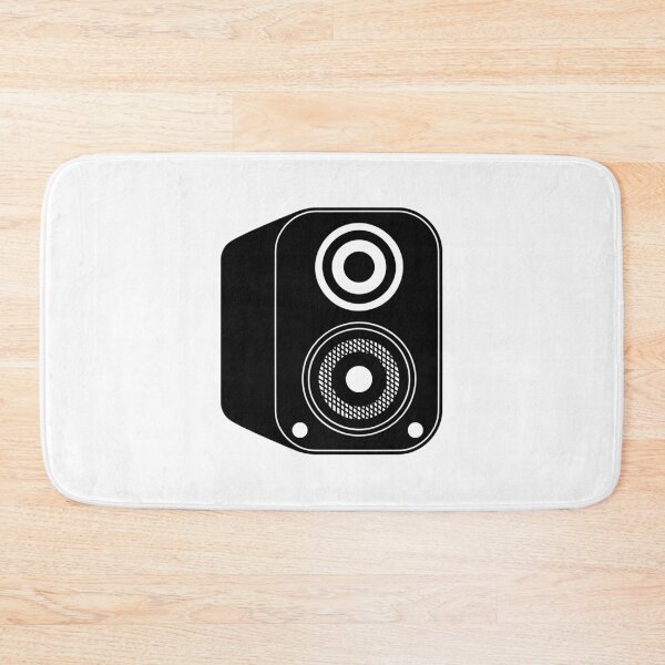 Item preview, Black Bookshelf Speaker Icon designed and sold by THP Creative.