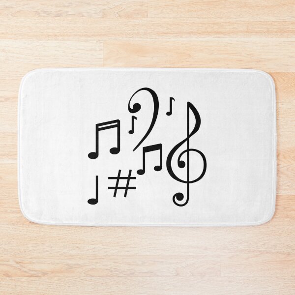 Item preview, Black Musical Notes & Symbols designed and sold by THP Creative.