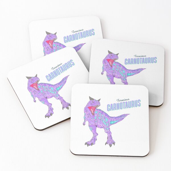 Item preview, Ferocious Carnotaurus – Neon Dino Style designed and sold by Jeminnie.