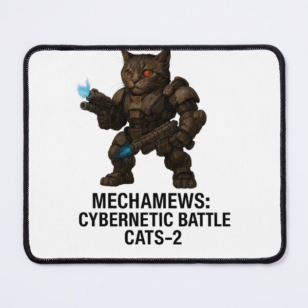 Item preview, MechaMews: Cybernetic Battle Cats // Plasma Twinfire Variant [Tier B1] designed and sold by Taintedstrokes.