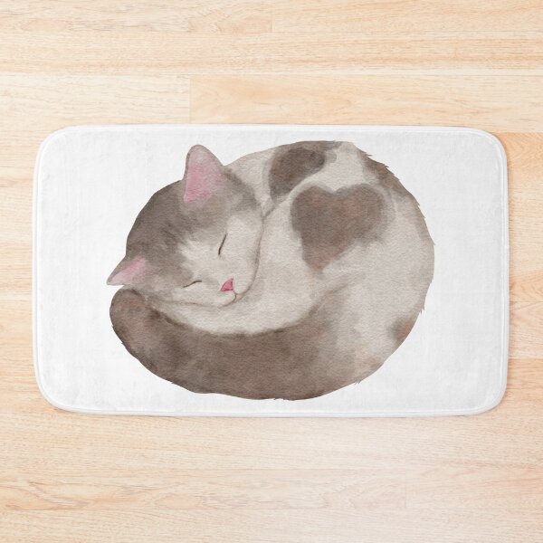 Item preview, Kitten Sleeping designed and sold by Anything Anything.
