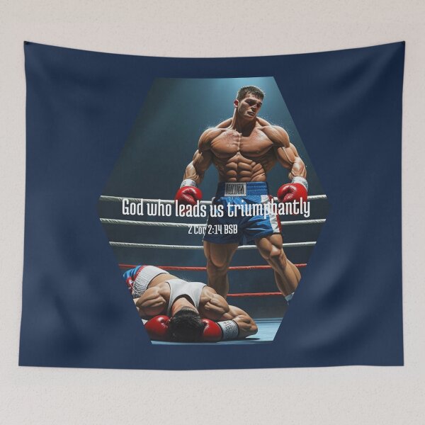 Item preview, God who always leads us triumphantly 2 designed and sold by His-Majes-Tees.