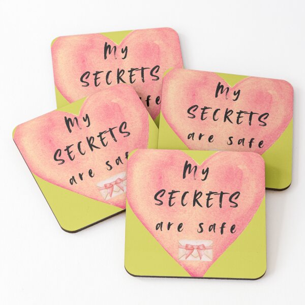 Item preview, MY SECRETS ARE SAFE designed and sold by Richastudio.