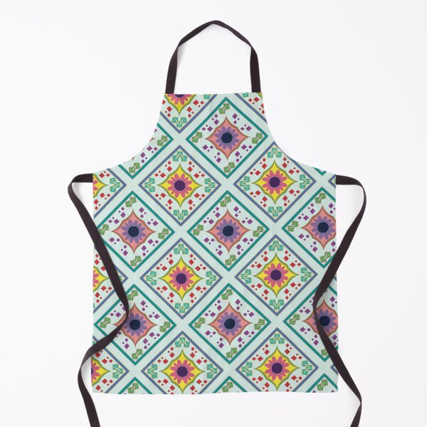 Item preview, Vintage Floral Tile Pattern in Pastel Colors designed and sold by kandaxkaewkan.