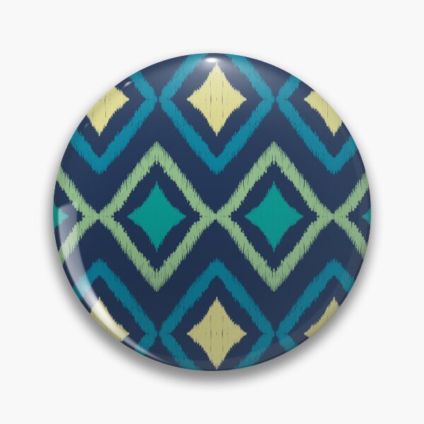 Item preview, Boho Ikat Diamond Pattern  designed and sold by kandaxkaewkan.