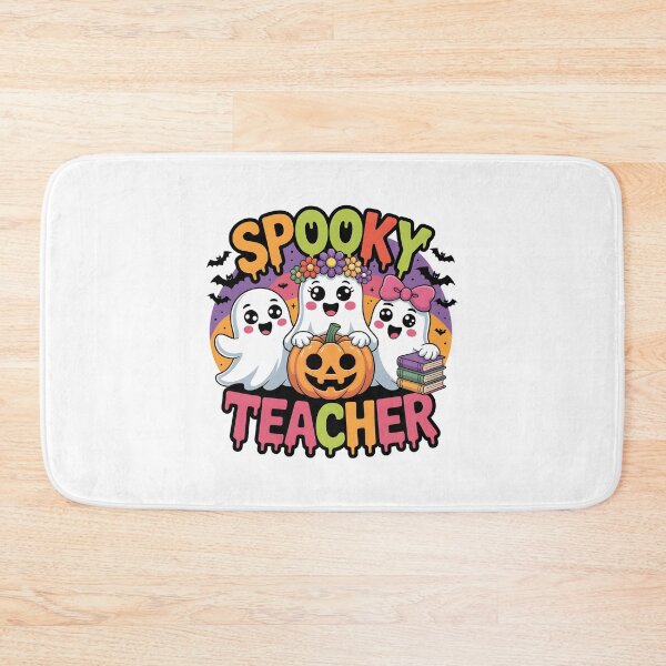 Item preview, Spooky Teacher Halloween Ghosts – Cute Fall Classroom Shirt for Women & Kids designed and sold by Aknarin Thika.