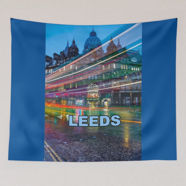 Item preview, Leeds City at Rush Hour designed and sold by Alisonchambers2.
