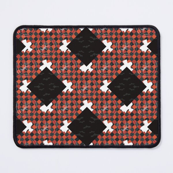 Item preview, Spooky Ghost Pattern on Checkered Halloween Background designed and sold by kandaxkaewkan.