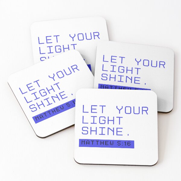 Item preview, Let Your Light Shine - Matthew 5:16 designed and sold by VeLuna64.