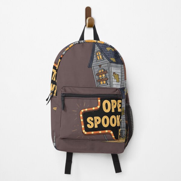 Item preview, Haunted House Spook-Tacular Fun – Halloween Party Cartoon Design designed and sold by WittyNest Studio.
