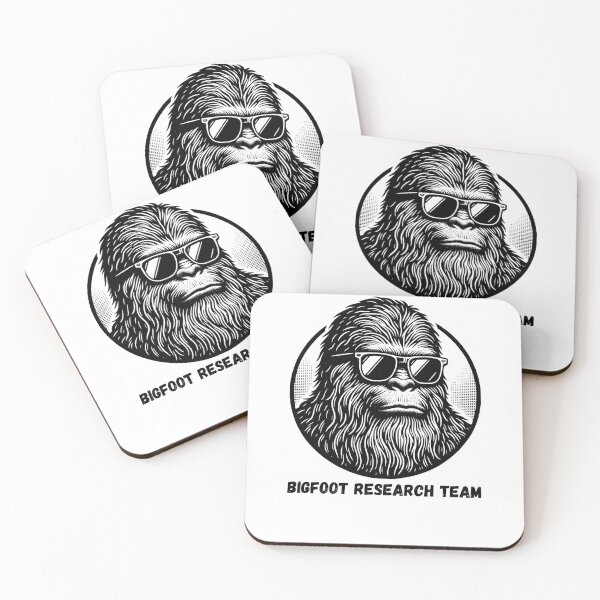Item preview, Bigfoot Research Team – Funny Sasquatch Explorer Shirt for Hikers & Campers designed and sold by Free Soul Designs.