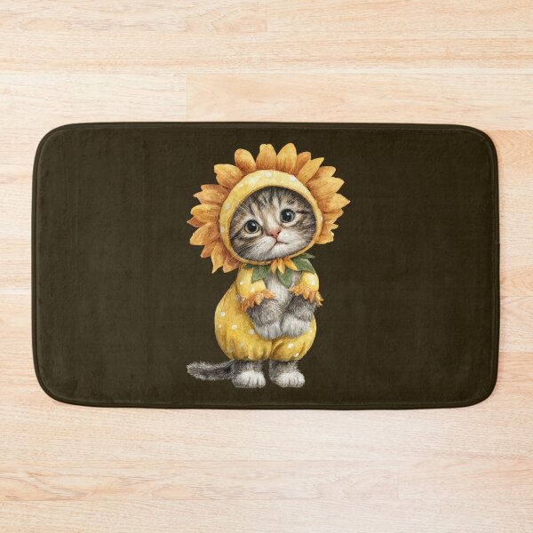 Item preview, Adorable Tabby Kitten Dressed as a Sunflower designed and sold by Astralia.