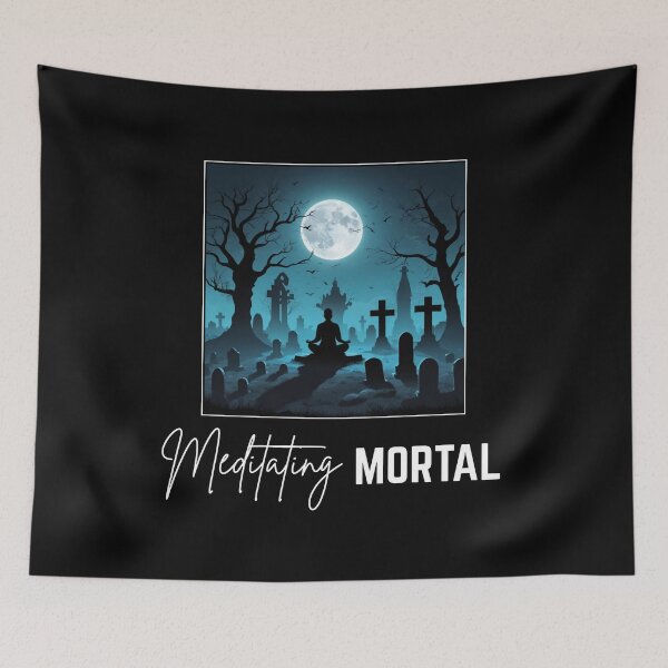 Item preview, Meditating Mortal - Stoic Mindset Artwork designed and sold by LexaArtworks.