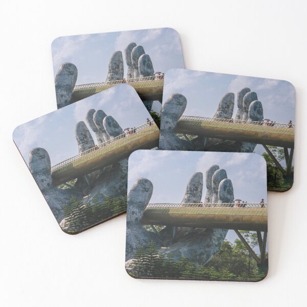Item preview, View of the Golden Bridge in Ba Na Hills designed and sold by WorldScenery.