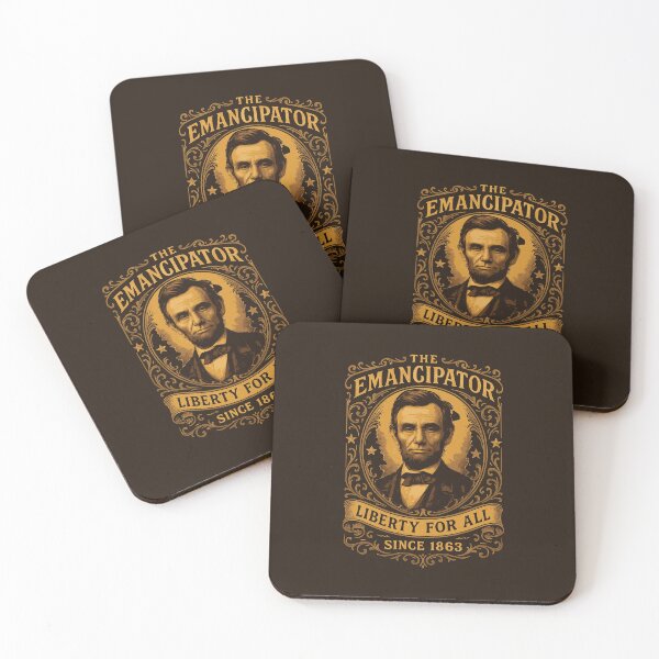 Item preview, Abraham Lincoln Emancipator Liberty for All designed and sold by MehMerchTees.