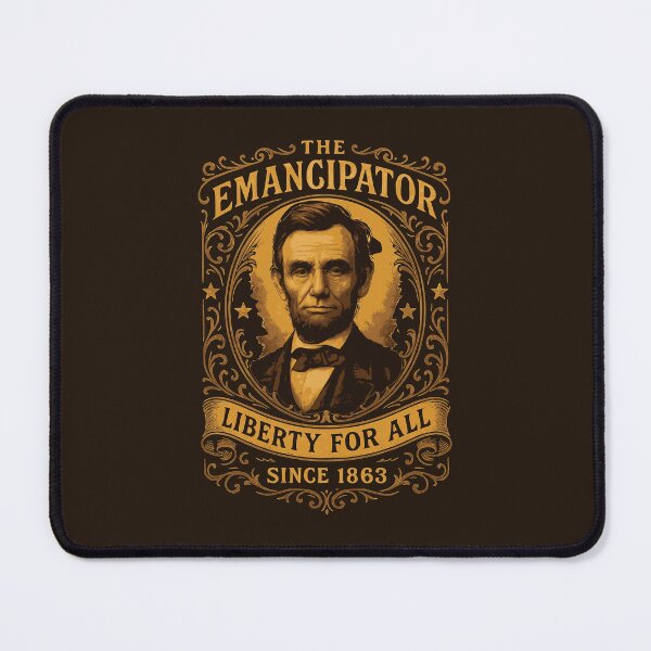 Item preview, Abraham Lincoln Emancipator Liberty for All designed and sold by MehMerchTees.