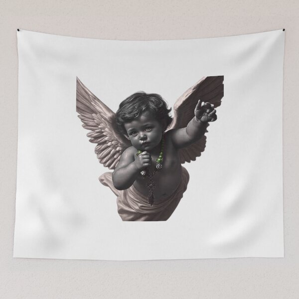 Item preview, Urban Angel Statue with Attitude" designed and sold by THEPLUGceoMERCH.