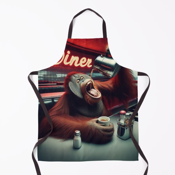 Item preview, "Espressorangutan: Brewed to Go Bananas!" designed and sold by Print Fiction.