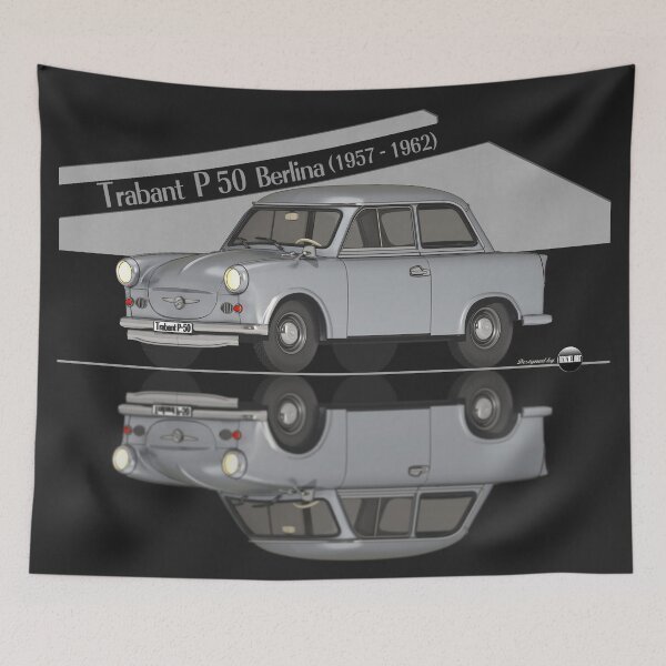 Item preview, Trabant P50 Silbergrau Farbe (1957–1962) – The icon of the East designed and sold by Azaziel.