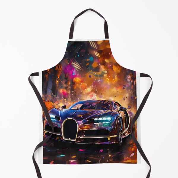 Item preview, Hypercar Blasts Through Vibrant Color Explosion designed and sold by RevUpDesign.